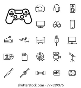 thin line Joystick icon. gadgets collection