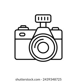 Icono de vector de fotografía