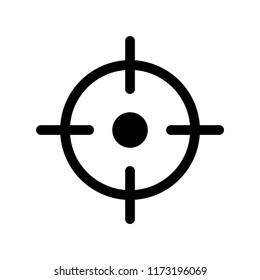 thin line pin point, location icon on white background