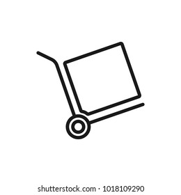 Thin line shopping cart icon set for mobile concepts and web apps.. Collection modern infographic logo and pictogram.