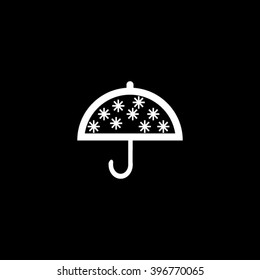 Thin Line Single Icon - Umbrella
