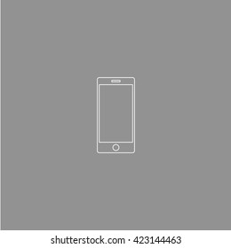 Thin Line Smartphone Icon