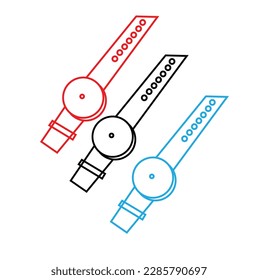 thin line symbols for web and mobile phone on white background - editable stroke vector illustration eps10.Time and clock icon set, timer, speed, alarm, restore, management, calendar, watch .