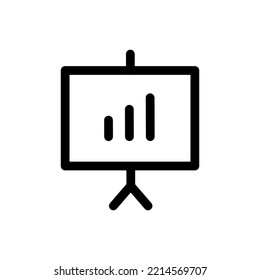 Dünnlinienvektorsymbol