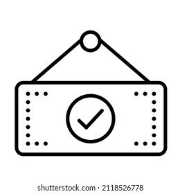 thin line vector menu free icon