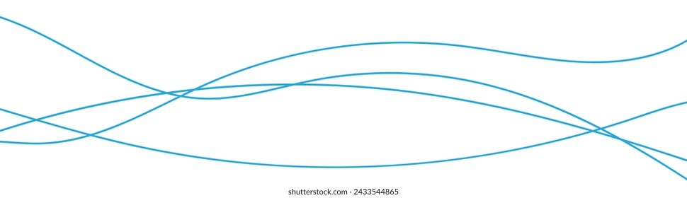 	
Thin line wavy abstract background. Vector illustration