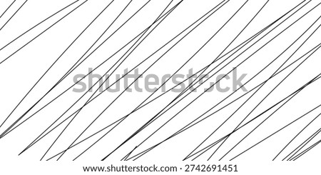 Thin line wavy abstract vector background. Curve wave seamless pattern.