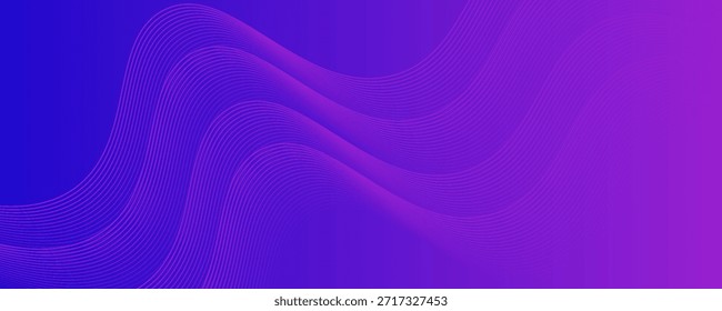 Thin line wavy background. Abstract black lines wave curve motion on white background vector,eps.10