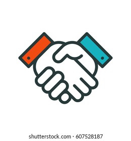 Thin lines connection icon outline of big data center group cloud computing system internet protection password access technical instrument vector illustration.