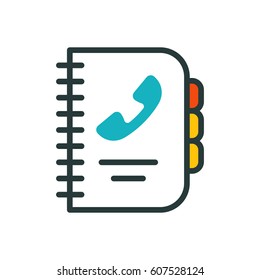 Thin lines paper note icon outline of big data center group cloud computing system internet protection password access technical instrument vector illustration.