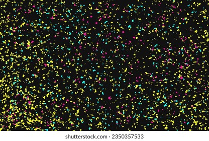 Thin multicolored grunge texture. Sand texture, fireworks