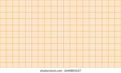 Thin orange grid lines over a soft beige canvas. Great for light, structured visuals, digital interfaces, and notebook-inspired themes.