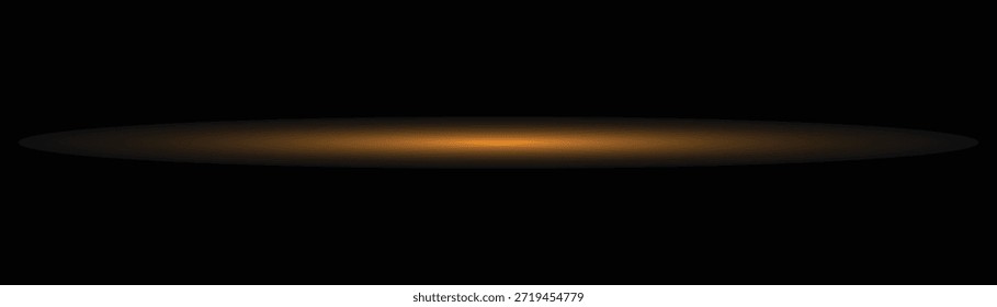 Uma fina listra de luz laranja em um plano de fundo preto com um grande espaço vazio em branco abaixo, criando uma sensação de contraste e simplicidade com tons quentes