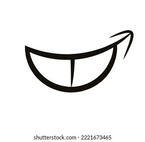 Thin Outline Mouth and Letters Icon. Such Line sign as Articulation, Speech Therapy, Talk or Speak. Vector Computer 