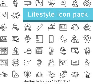 Thin outline vector icon set with dots - self isolation vector, wash hands, Christmas bell, SEO, Video marketing, Ranking, Distance Exam, Interactive Course, training, Blended Learning, Folder, bet