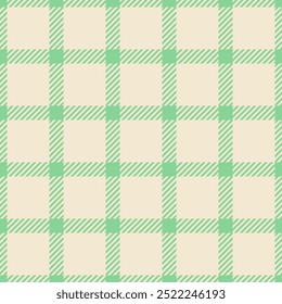 Tela a cuadros delgada sin costuras, patrón de cuadros de Vector lima. Mejor textura textil de fondo tartán en verde y paleta de colores claros.