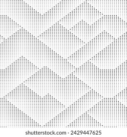 Thin seamless, geometric pattern of fading squares that is arranged like a mountain range.