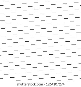 Thin strokes pattern. Broken lines ornament. Dashes motif. Hatches background. Linear backdrop. Grid wallpaper. Digital paper, web design, textile print, abstract. Seamless surface