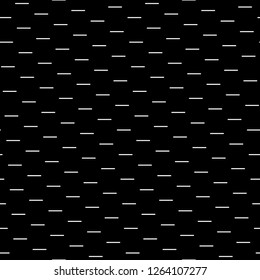 Thin strokes pattern. Broken lines ornament. Dashes motif. Hatches background. Linear backdrop. Grid wallpaper. Digital paper, web design, textile print, abstract. Seamless surface.