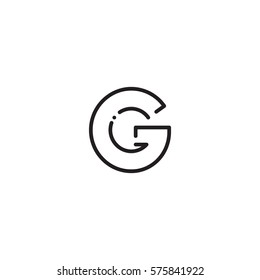 Thin vector font. Futuristic outline letter. High quality line single sign. Elegant black symbol on white background. Latin minimal alphabet letters