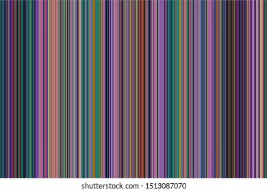 Thin vertical stripes of different colors on a dark purple background.