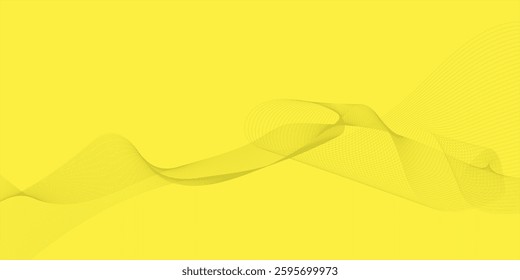 Thin wavy line abstract background. Wavy line horizontal divider outline minimalist background. 