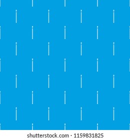 Thin zip pattern vector seamless blue repeat for any use