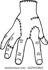 The thing, Hang with lots of stitches , 