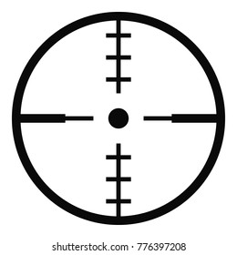Thing radar icon. Simple illustration of thing radar vector icon for web