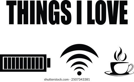 Things i love – WiFi, coffee and full battery 
