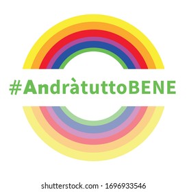 Things will get better Italian hashtag it's going to be ok covid-19 Italy quarantine