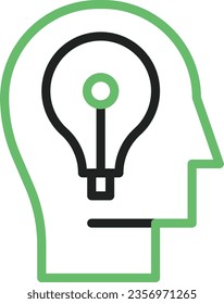 Think Big Icon image. Suitable for mobile application.