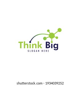 Think Big Logo design vector
think big logo