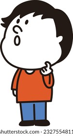 niño de la escuela de pensamiento vectorial