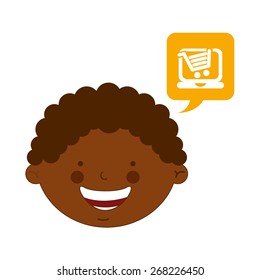 think bubble design, vector illustration eps10 graphic 