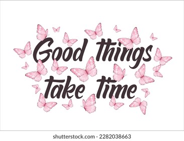 think butterfly hand drawn design vector