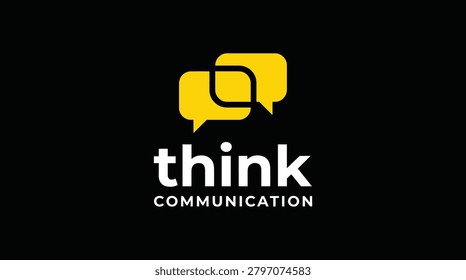 Think Communication logo with speech bubbles