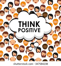 think concept design, vector illustration eps10 graphic 
