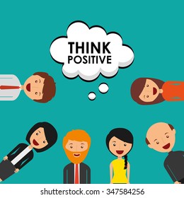 think concept design, vector illustration eps10 graphic 