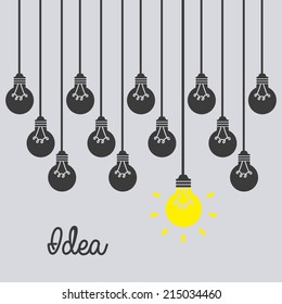 think design over gray background vector illustration