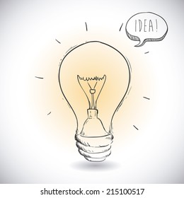 think design over  gray background vector illustration