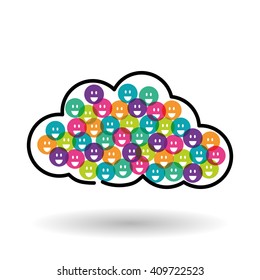 Think design, postive and idea concept