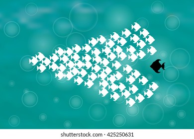 Think different, be creative, business background
