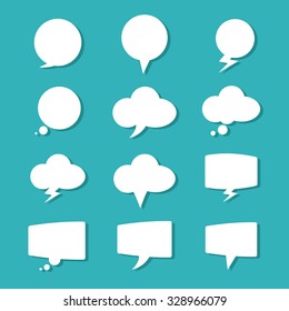 Think different concept with bubble  icons design, vector illustration 10 eps graphic.