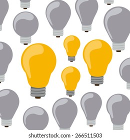 Think different design over white background, vector illustration