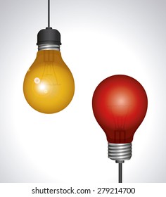 Think different design over white background, vector illustration