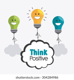 Think different design, vector illustration eps 10.