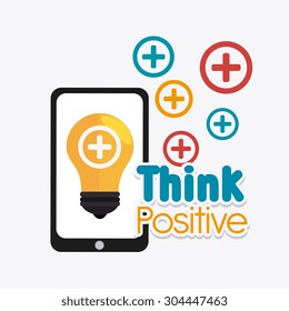 Think different design, vector illustration eps 10.