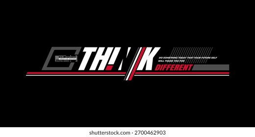 think different graphic quote illustration