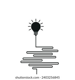 think different, idea concept on white background